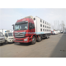 Foton 8x4 chiller refrigerated box truck